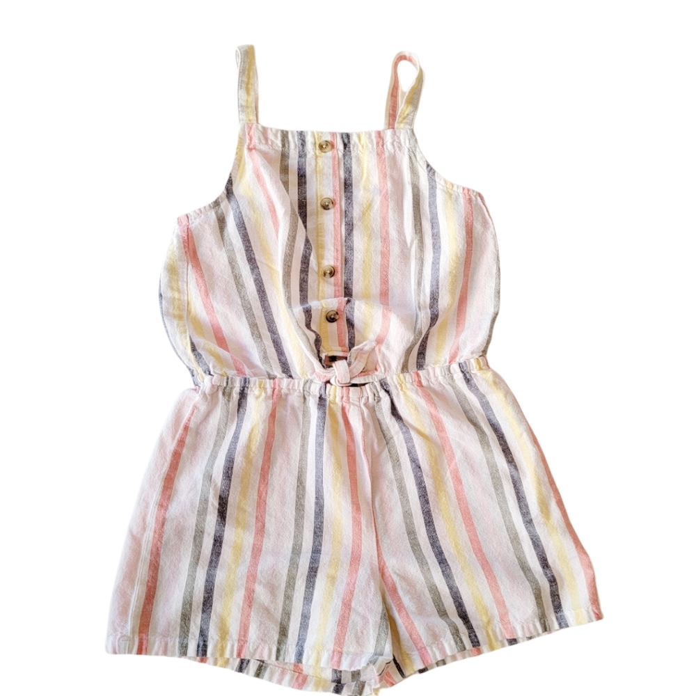 Old navy spaghetti strap jumpsuit shorts for girl size 8